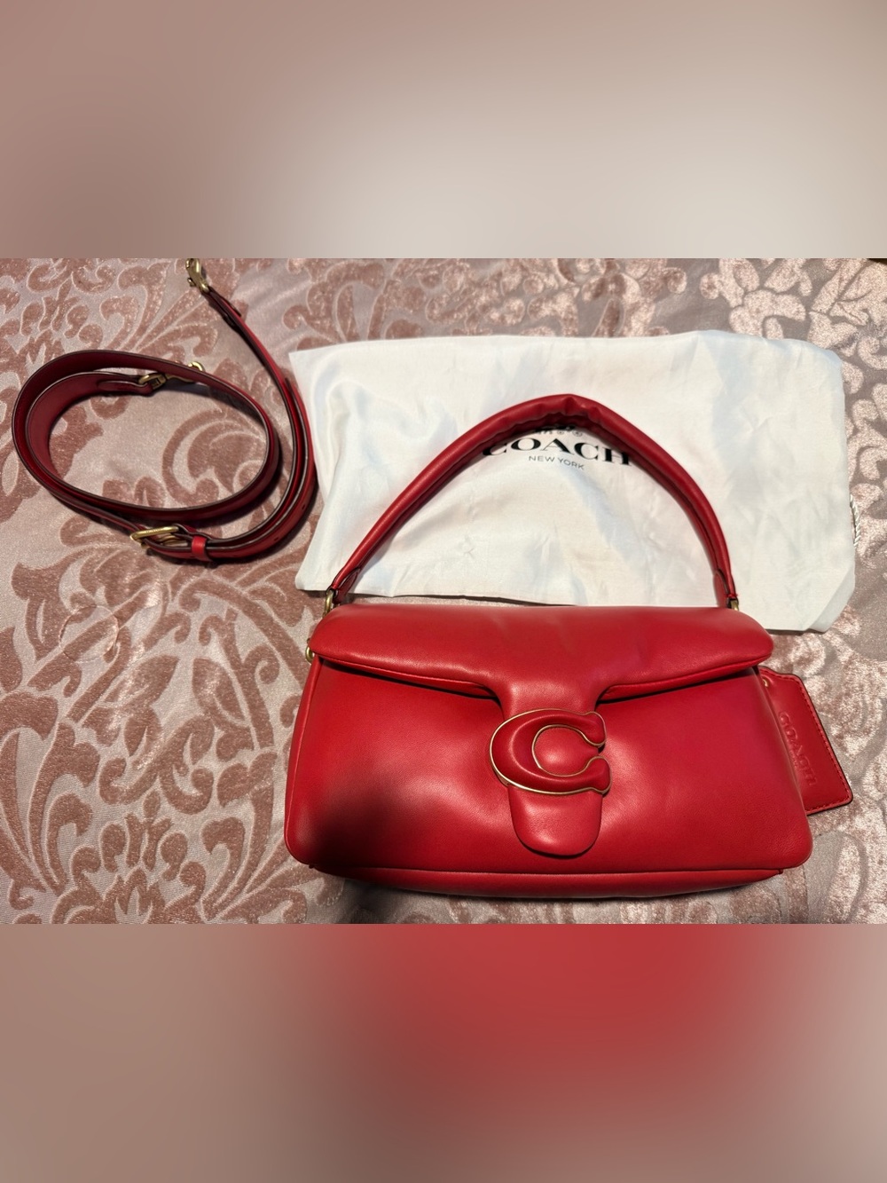 Coach Pillow Tabby 26 - Red